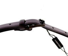 Dolce & Gabbana Purple Leather Logo Cintura GΓΌrtel Belt -   -  Dolce & Gabbana.