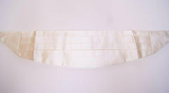 Dolce & Gabbana White Waist Tuxedo Smoking Belt Cummerbund -  Men´s Cummerbund -  Dolce & Gabbana.