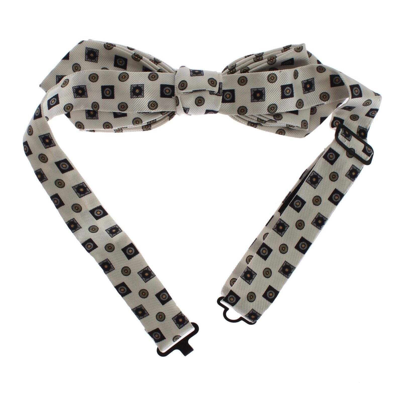 Dolce & Gabbana White Silk Bowtie Leather Men Belt Gift Box -  Neckties, Men -  Dolce & Gabbana. Dolce & Gabbana White Silk Bowtie Leather Men Belt Gift Box -  Neckties, Men -  Dolce & Gabbana.