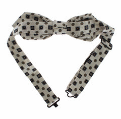 Dolce & Gabbana White Silk Bowtie Leather Men Belt Gift Box -  Neckties, Men -  Dolce & Gabbana.