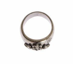 Nialaya Silver 925 Sterling Authentic  Crest Ring -   -  Nialaya.