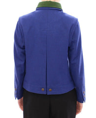 Andrea Incontri Habsburg Blue Green Wool Jacket Coat -   -  Andrea Incontri.