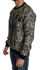 Dolce & Gabbana Multicolor SAMBA Jacquard Palmtree Pullover Sweater -   -  Dolce & Gabbana.