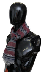 Missoni Multicolor Striped Wool Blend Unisex Neck Wrap Scarf -   -  Missoni.