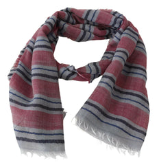 Missoni Multicolor Striped Wool Blend Unisex Neck Wrap Scarf -   -  Missoni.