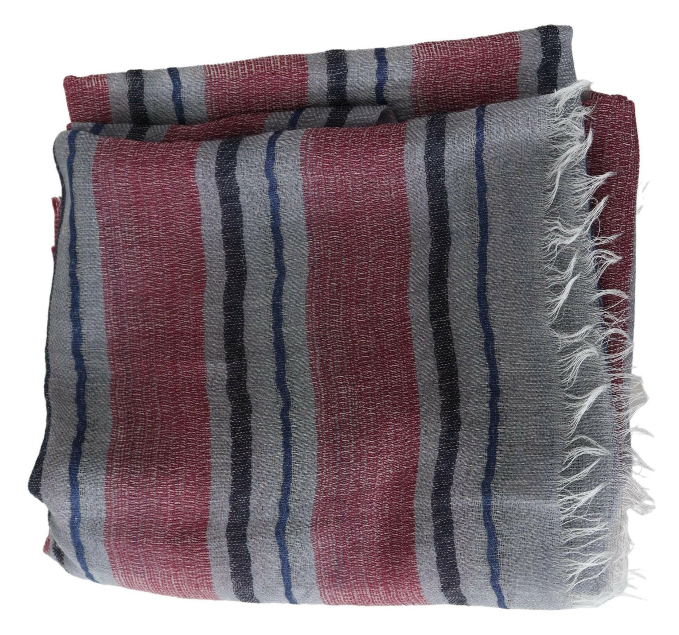 Missoni Multicolor Striped Wool Blend Unisex Neck Wrap Scarf -   -  Missoni. Missoni Multicolor Striped Wool Blend Unisex Neck Wrap Scarf -   -  Missoni.