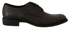 Dolce & Gabbana Black Leather Lace Up Mens Formal Derby Shoes -   -  Dolce & Gabbana.