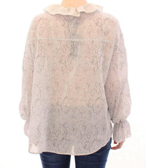 Vika Gazinskaya Blue Cotton Blouse Tunic -   -  Vika Gazinskaya.