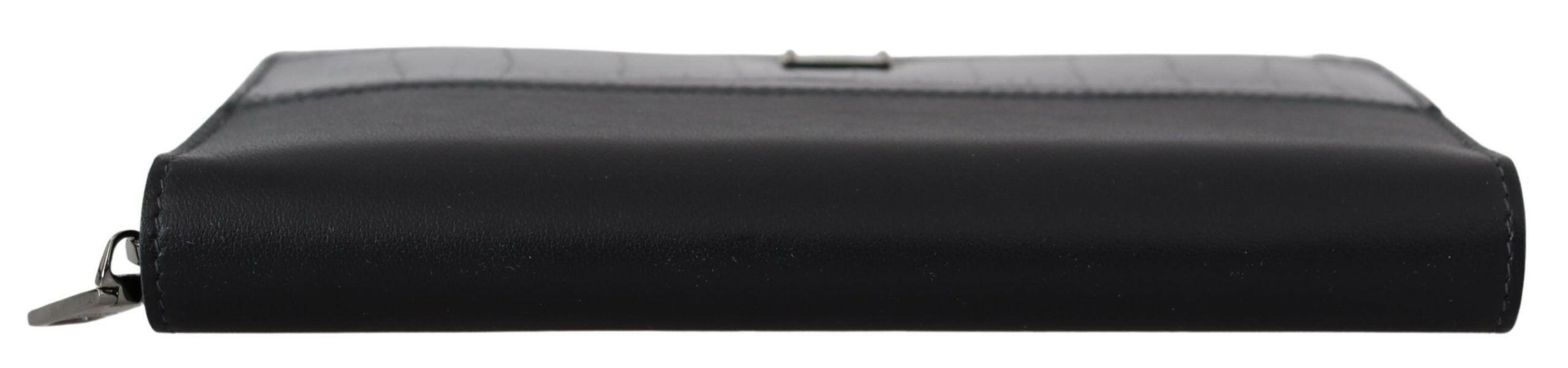 Dolce & Gabbana Black Zip Around Continental Clutch Leather Wallet -  Leather Wallet for Men -  Dolce & Gabbana. Dolce & Gabbana Black Zip Around Continental Clutch Leather Wallet -  Leather Wallet for Men -  Dolce & Gabbana.