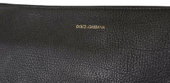 Dolce & Gabbana Black Exotic Leather Shoulder Sling Alta Sartoria Bag -  Shoulder Bag for Men -  Dolce & Gabbana.