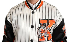 Dolce & Gabbana Multicolor Bomber King Logo #DGMILLENNIALS Jacket -   -  Dolce & Gabbana.