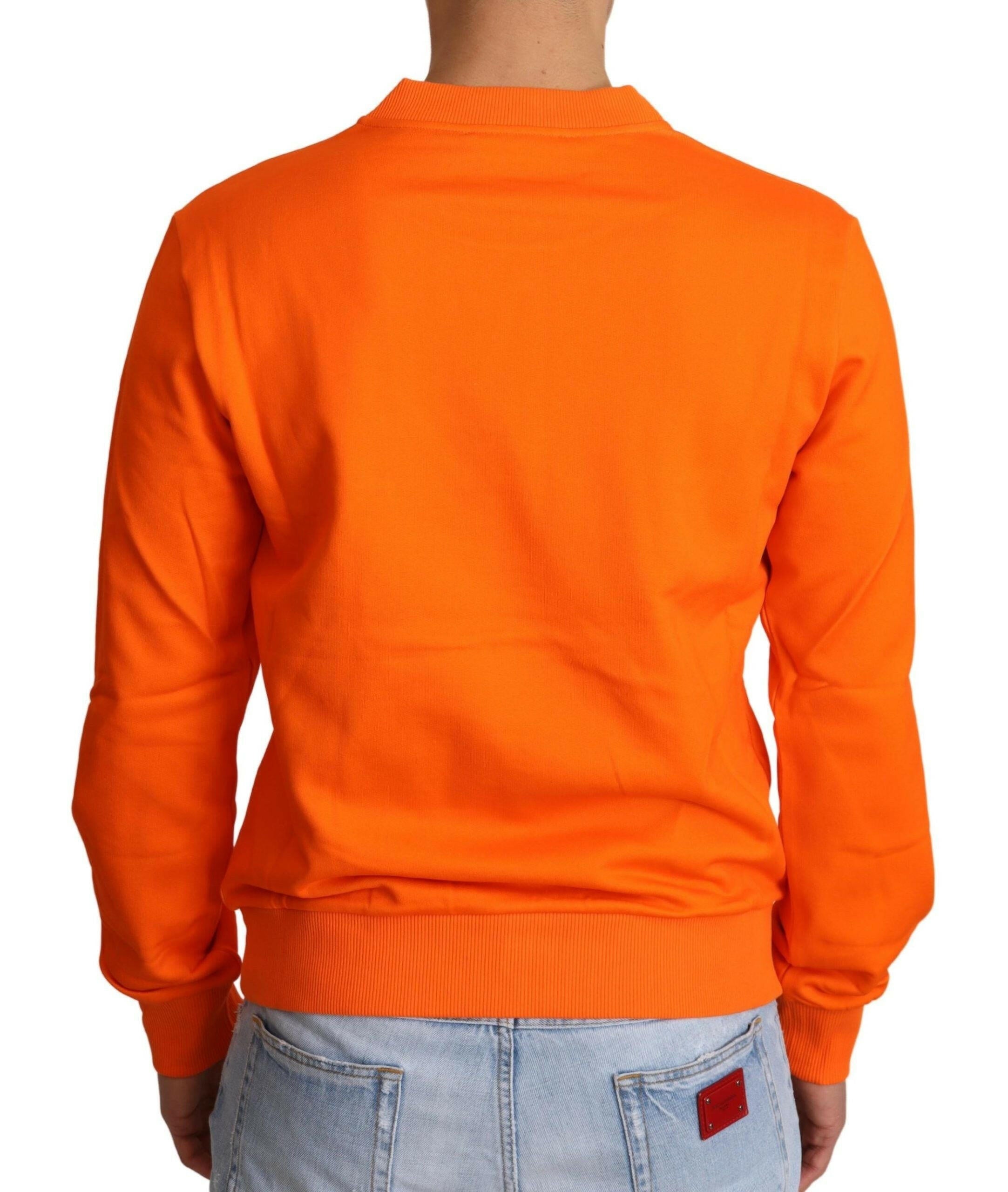Dolce & Gabbana Orange King Ceasar Cotton Pullover Sweater -   -  Dolce & Gabbana. Dolce & Gabbana Orange King Ceasar Cotton Pullover Sweater -   -  Dolce & Gabbana.