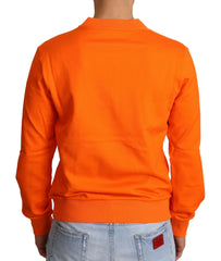 Dolce & Gabbana Orange King Ceasar Cotton Pullover Sweater -   -  Dolce & Gabbana.
