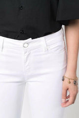 Love Moschino White Cotton Women's Jeans -   -  Love Moschino.