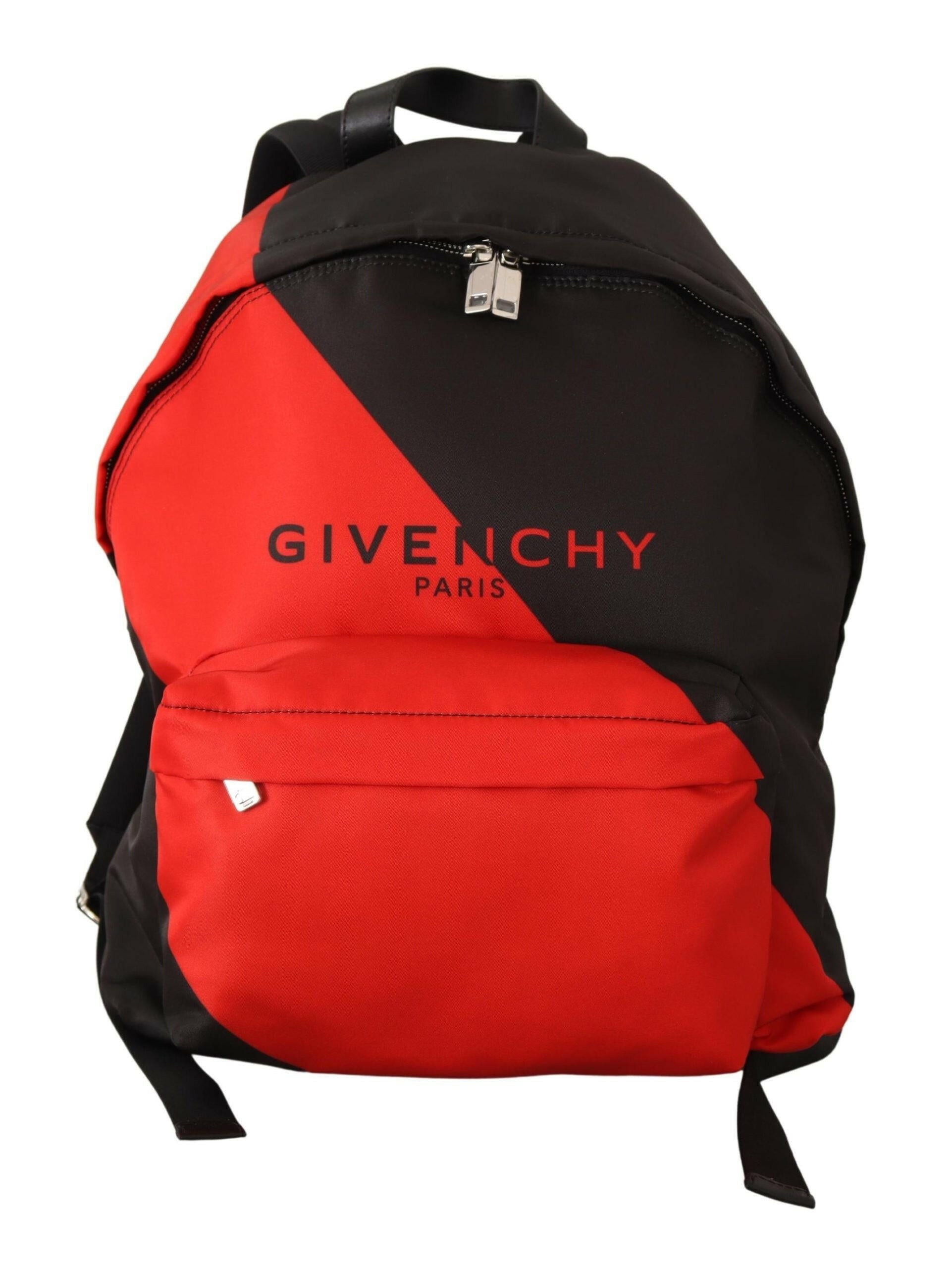 Givenchy Sleek Urban Backpack in Black and Red -   -  Givenchy.