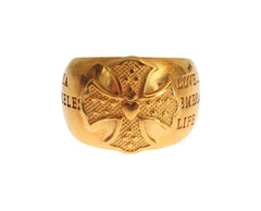 Nialaya Gold Plated 925 Silver Womens Ring -   -  Nialaya.