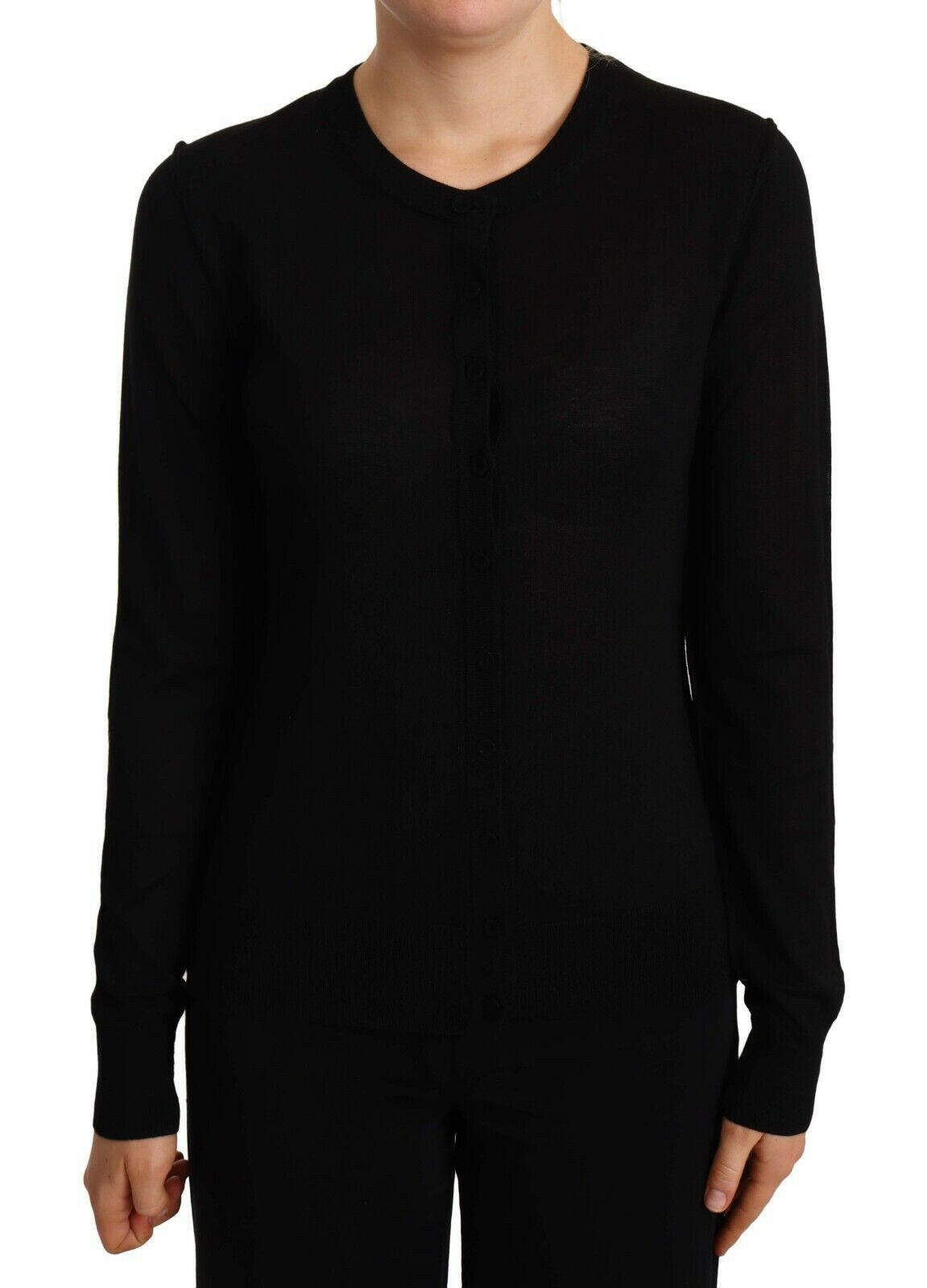 Dolce & Gabbana Black Crewneck Pullover STAFF Sweater Wool -   -  Dolce & Gabbana.