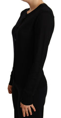 Dolce & Gabbana Black Crewneck Pullover STAFF Sweater Wool -   -  Dolce & Gabbana.