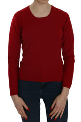 MILA SCHΓN Red Round Neck Pullover Cashmere Sweater -   -  MILA SCHΓN.