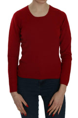 MILA SCHÖN Red Round Neck Pullover Cashmere Sweater -   -  MILA SCHÖN.