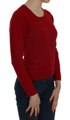 MILA SCHÖN Red Round Neck Pullover Cashmere Sweater -   -  MILA SCHÖN.