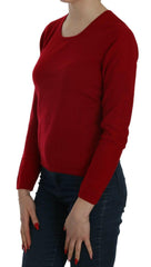 MILA SCHÖN Red Round Neck Pullover Cashmere Sweater -   -  MILA SCHÖN.