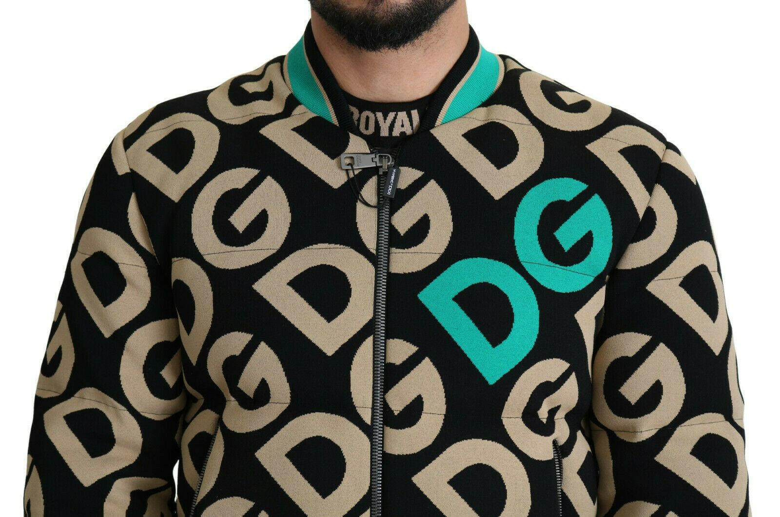 Dolce & Gabbana Multicolor DGMILLENNIALS Logo Print Jacket -   -  Dolce & Gabbana. Dolce & Gabbana Multicolor DGMILLENNIALS Logo Print Jacket -   -  Dolce & Gabbana.