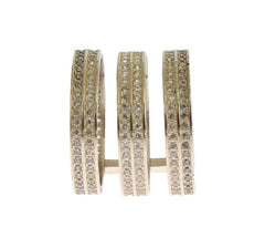 Nialaya Authentic Womens Clear CZ 925 Sterling Silver Ring -   -  Nialaya.