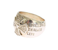 Nialaya Silver Cross Womens 925 Sterling Ring -   -  Nialaya.