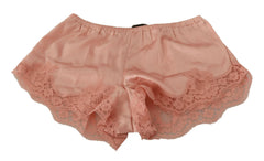 Dolce & Gabbana Pink Floral Lace Lingerie Underwear -   -  Dolce & Gabbana.