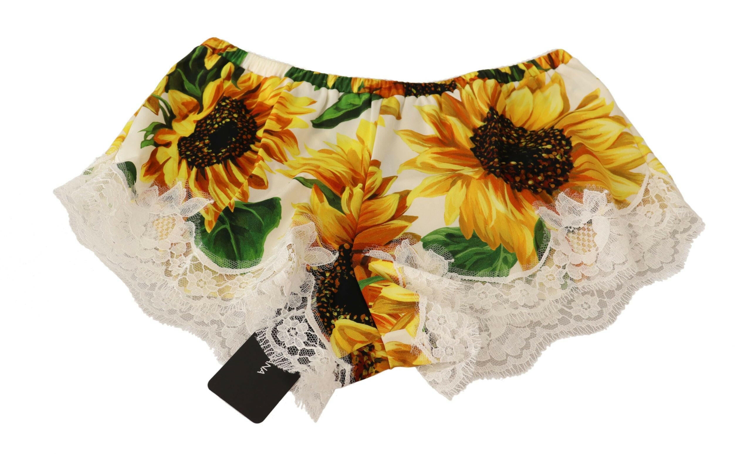Dolce & Gabbana White Sunflower Lace Lingerie Underwear -   -  Dolce & Gabbana. Dolce & Gabbana White Sunflower Lace Lingerie Underwear -   -  Dolce & Gabbana.