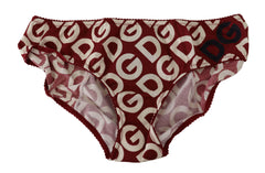 Dolce & Gabbana Multicolor DG Logo Print Slip Bottom Underwear -   -  Dolce & Gabbana.