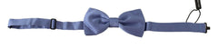 Dolce & Gabbana Purple 100% Silk Adjustable Neck Papillon Bow Tie -  Neckties, Men -  Dolce & Gabbana.