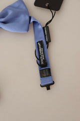 Dolce & Gabbana Purple 100% Silk Adjustable Neck Papillon Bow Tie -  Neckties, Men -  Dolce & Gabbana.