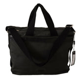 Dolce & Gabbana Black Denim Leather Shoulder Strap Messenger Bag -  Handbag for Men -  Dolce & Gabbana.