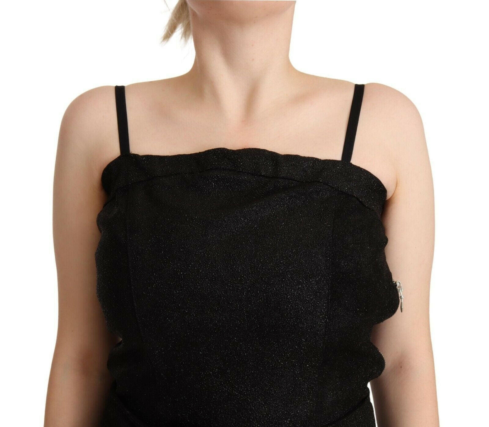 La Maison du Couturier Black Spaghetti Strap Jumpsuit Dress -   -  La Maison du Couturier. La Maison du Couturier Black Spaghetti Strap Jumpsuit Dress -   -  La Maison du Couturier.