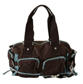WAYFARER Brown Handbag Duffel Travel Purse -   -  WAYFARER.