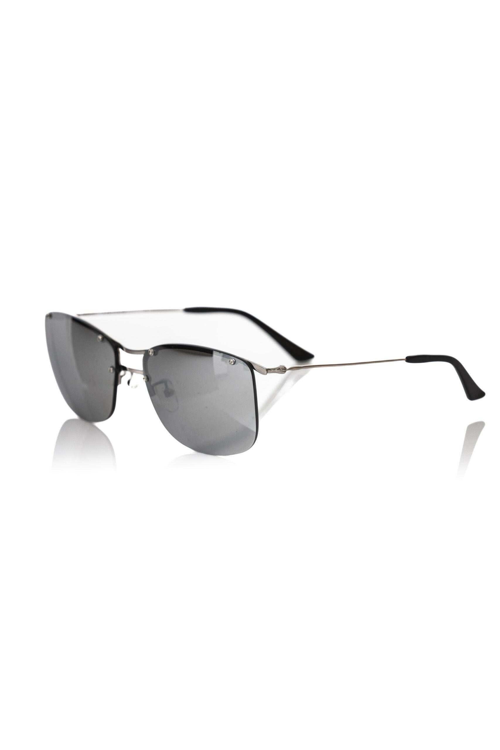 Frankie Morello Silver Metallic Fiber Men's Sunglass -   -  Frankie Morello. Frankie Morello Silver Metallic Fiber Men's Sunglass -   -  Frankie Morello.