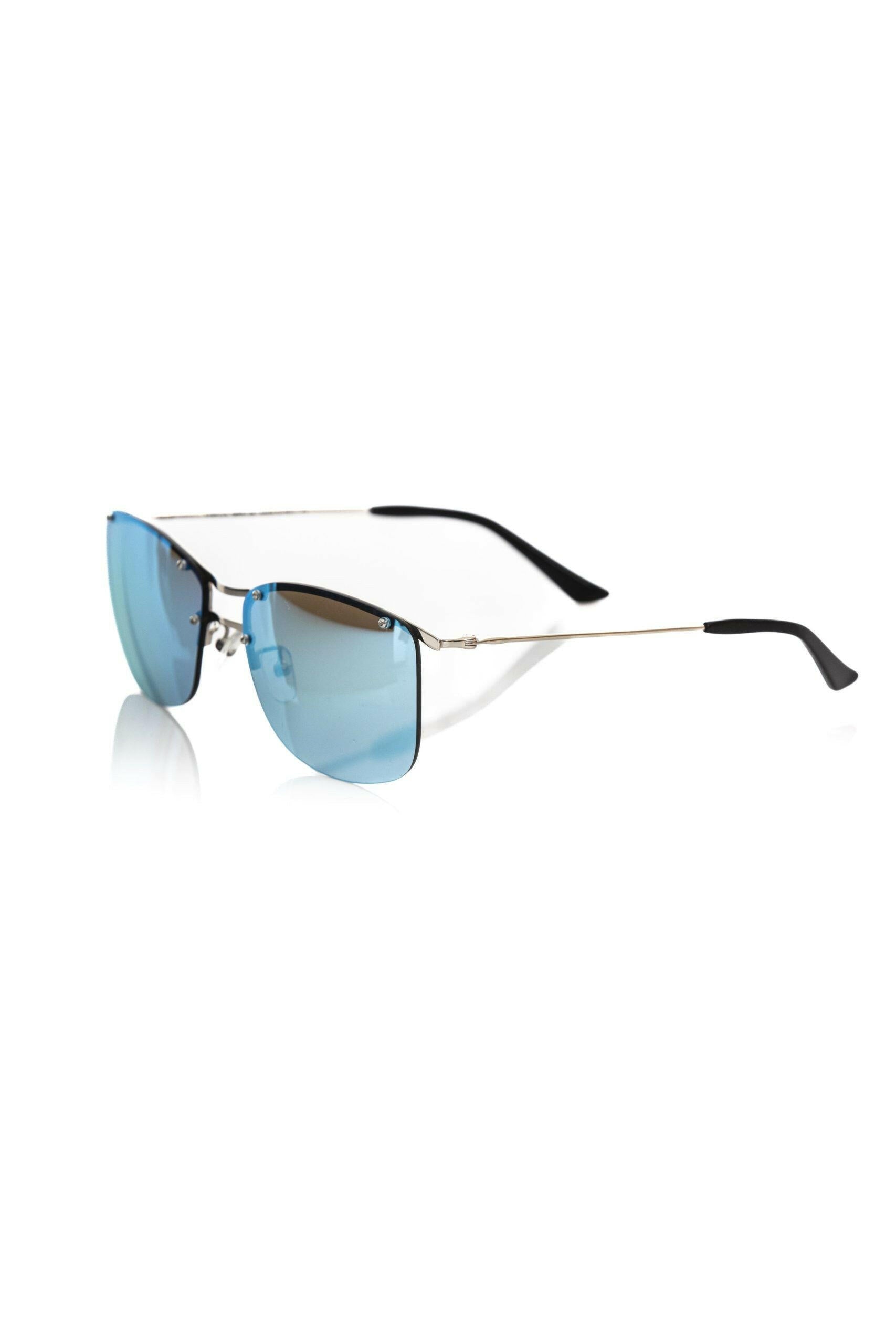 Frankie Morello Silver Metallic Fibre Men Sunglass -   -  Frankie Morello. Frankie Morello Silver Metallic Fibre Men Sunglass -   -  Frankie Morello.
