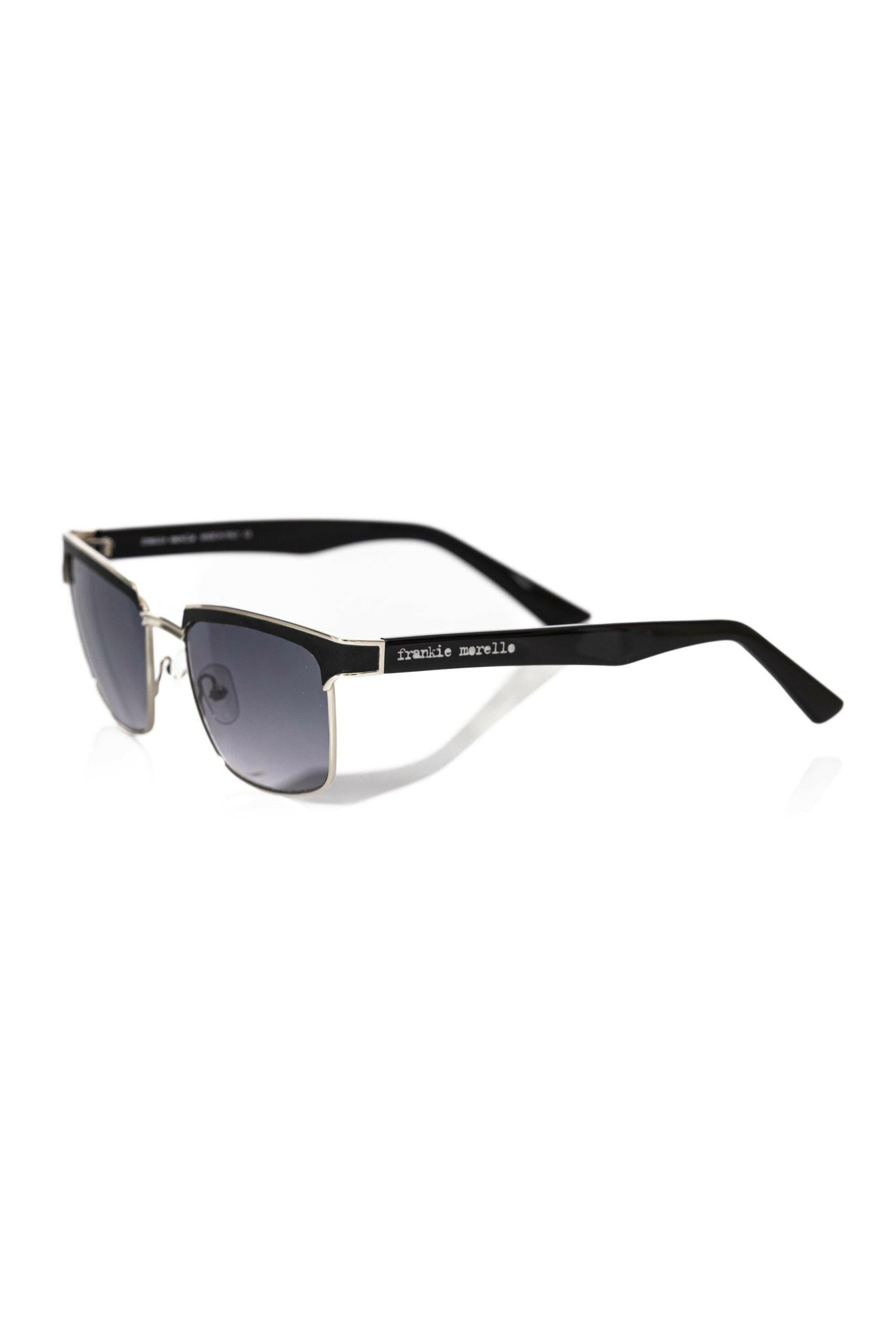 Frankie Morello Black Metallic Fiber Men Sunglass -   -  Frankie Morello. Frankie Morello Black Metallic Fiber Men Sunglass -   -  Frankie Morello.