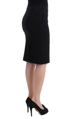 GF Ferre Black Straight Pencil Skirt -   -  GF Ferre.