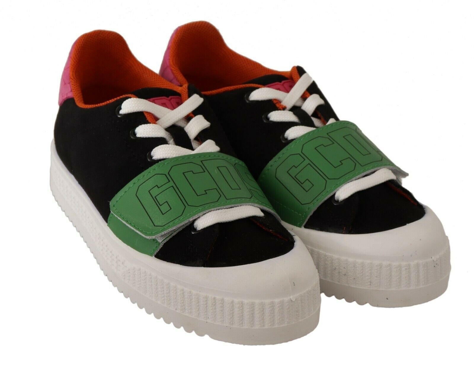 GCDS Multicolor Suede Low Top Lace Up Women Sneakers Shoes -   -  GCDS.