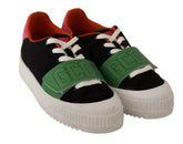 GCDS Multicolor Suede Low Top Lace Up Women Sneakers Shoes -   -  GCDS.