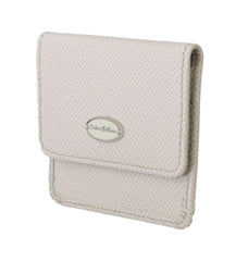 Dolce & Gabbana White Dauphine Leather Holder Pocket Wallet Condom Case -  Leather Condom Wallet for Men -  Dolce & Gabbana.