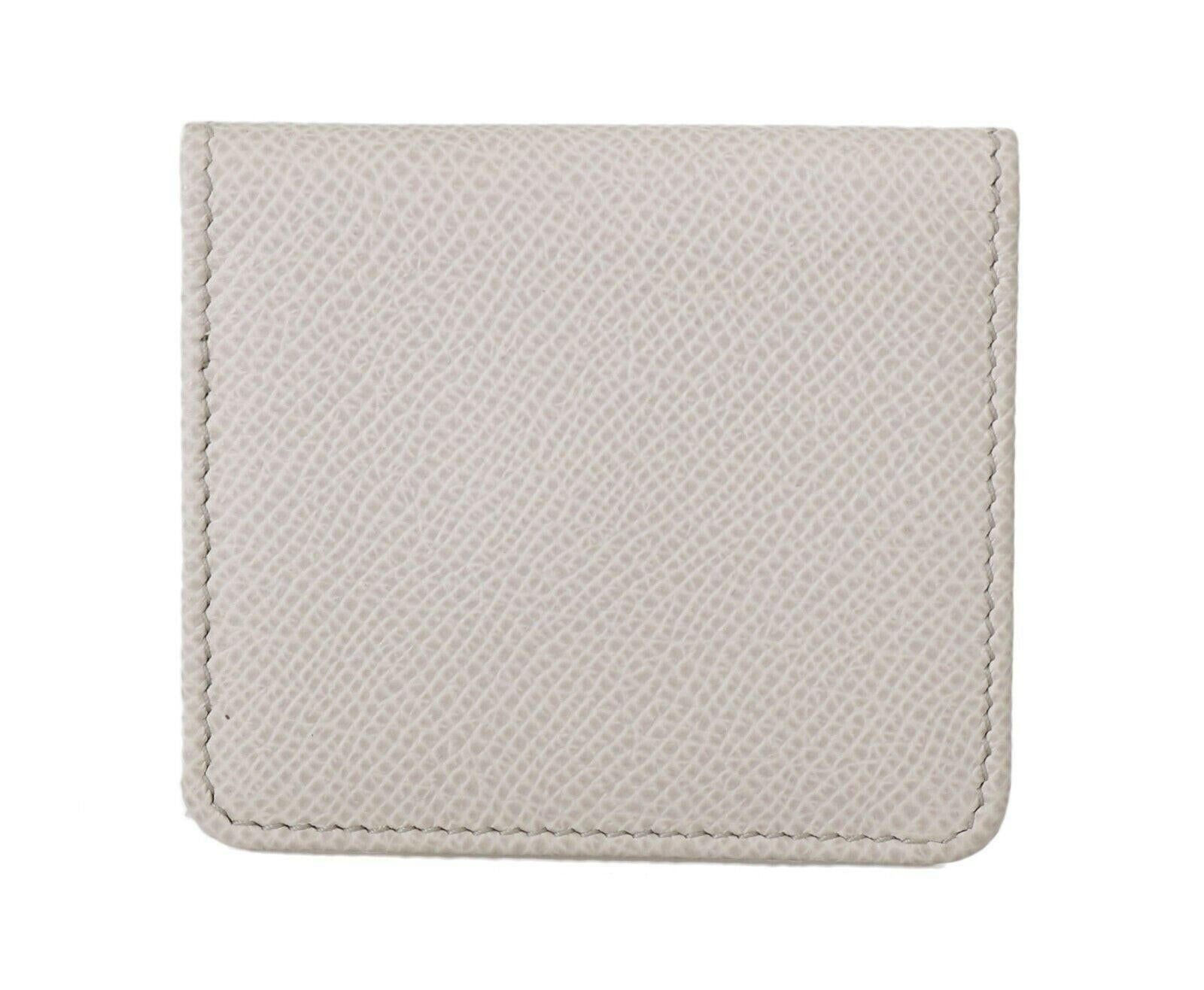 Dolce & Gabbana White Dauphine Leather Holder Pocket Wallet Condom Case -  Leather Condom Wallet for Men -  Dolce & Gabbana. Dolce & Gabbana White Dauphine Leather Holder Pocket Wallet Condom Case -  Leather Condom Wallet for Men -  Dolce & Gabbana.