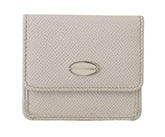 Dolce & Gabbana White Dauphine Leather Holder Pocket Wallet Condom Case -  Leather Condom Wallet for Men -  Dolce & Gabbana.