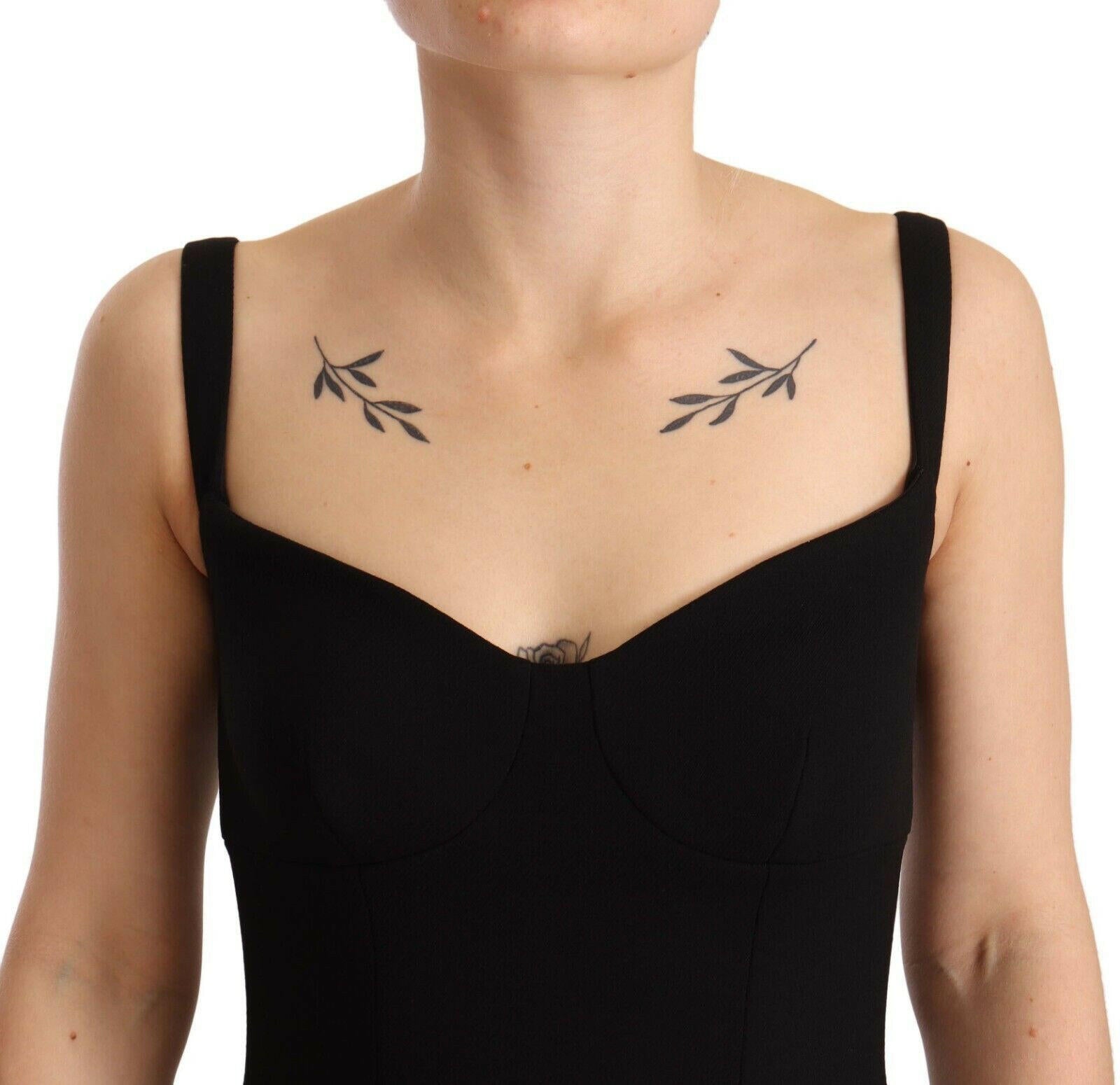 Dolce & Gabbana Black Fit Flare Wool Stretch Sheath Dress -   -  Dolce & Gabbana. Dolce & Gabbana Black Fit Flare Wool Stretch Sheath Dress -   -  Dolce & Gabbana.