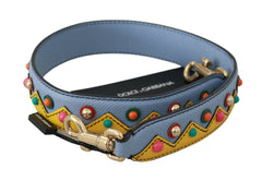 Dolce & Gabbana Blue Handbag Accessory Shoulder Strap Leather - - Dolce & Gabbana.