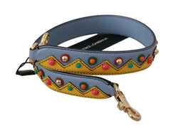 Dolce & Gabbana Blue Handbag Accessory Shoulder Strap Leather - - Dolce & Gabbana.
