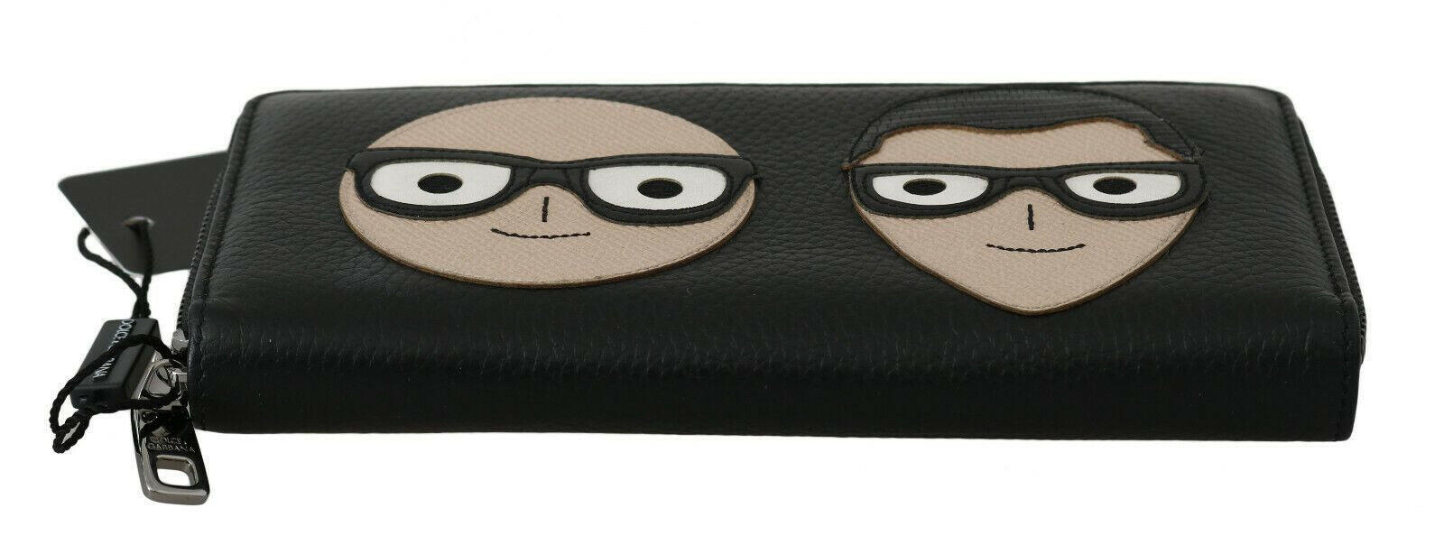 Dolce & Gabbana Black Leather #DGFAMILY Zipper Continental Mens Wallet -  Leather Wallet for Men -  Dolce & Gabbana. Dolce & Gabbana Black Leather #DGFAMILY Zipper Continental Mens Wallet -  Leather Wallet for Men -  Dolce & Gabbana.